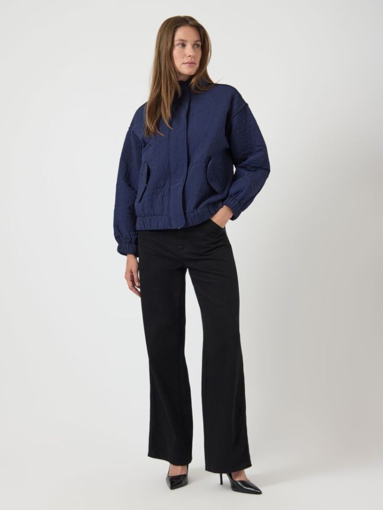 YASFIPURA LS QUILTED JACKET S. 190953 Navy Bla