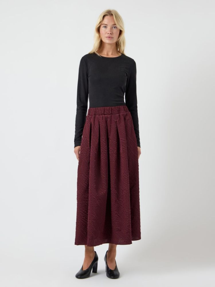 YASCAMIE HW ANKLE SKIRT S. 190945 Port Roy