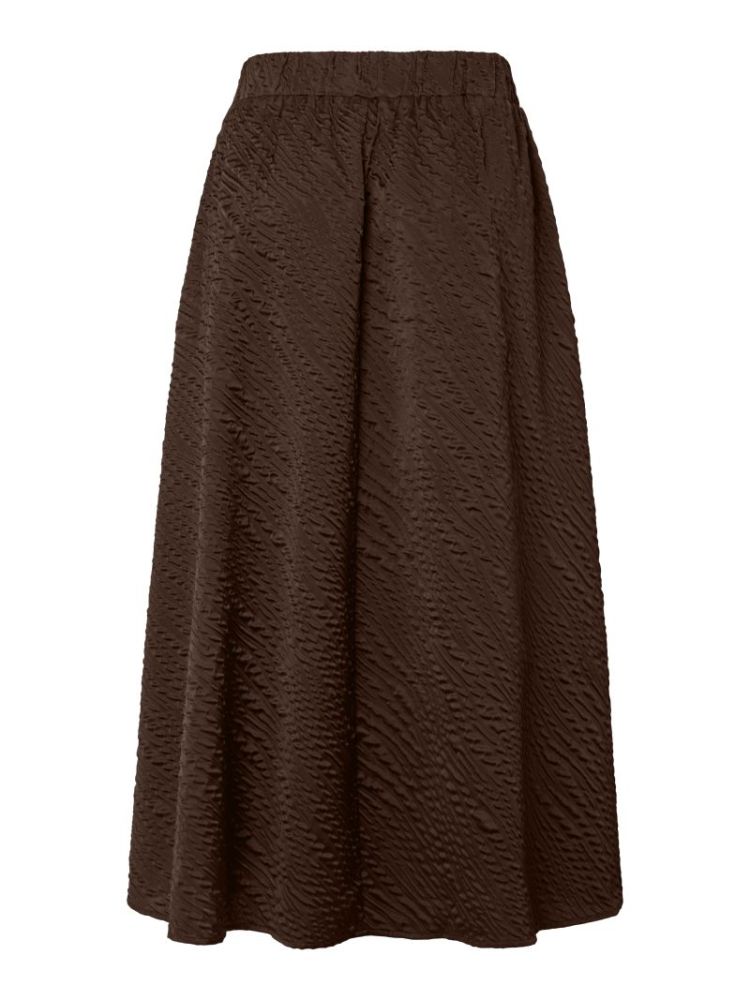 YASCAMIE HW ANKLE SKIRT S. 298838 Chocolat