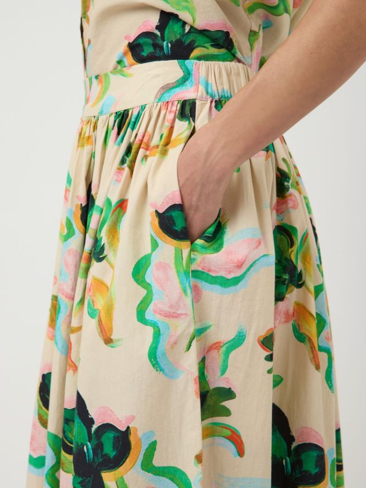 YASRITA HW ANKLE SKIRT S. 208930001 Prist
