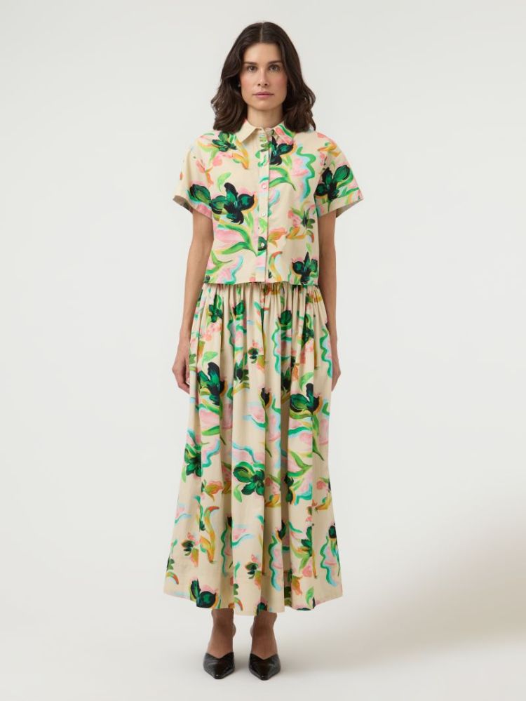 YASRITA HW ANKLE SKIRT S. 208930001 Prist