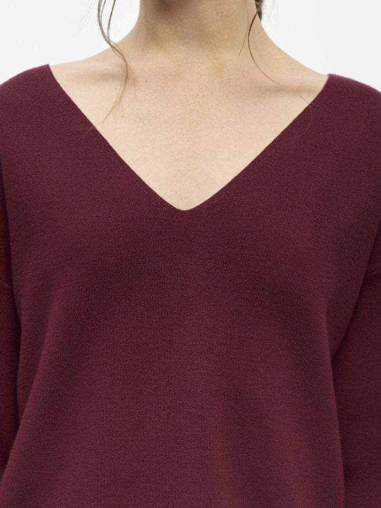 OBJREYNARD V-NECK PULLOVER NOO 307383 Windsor