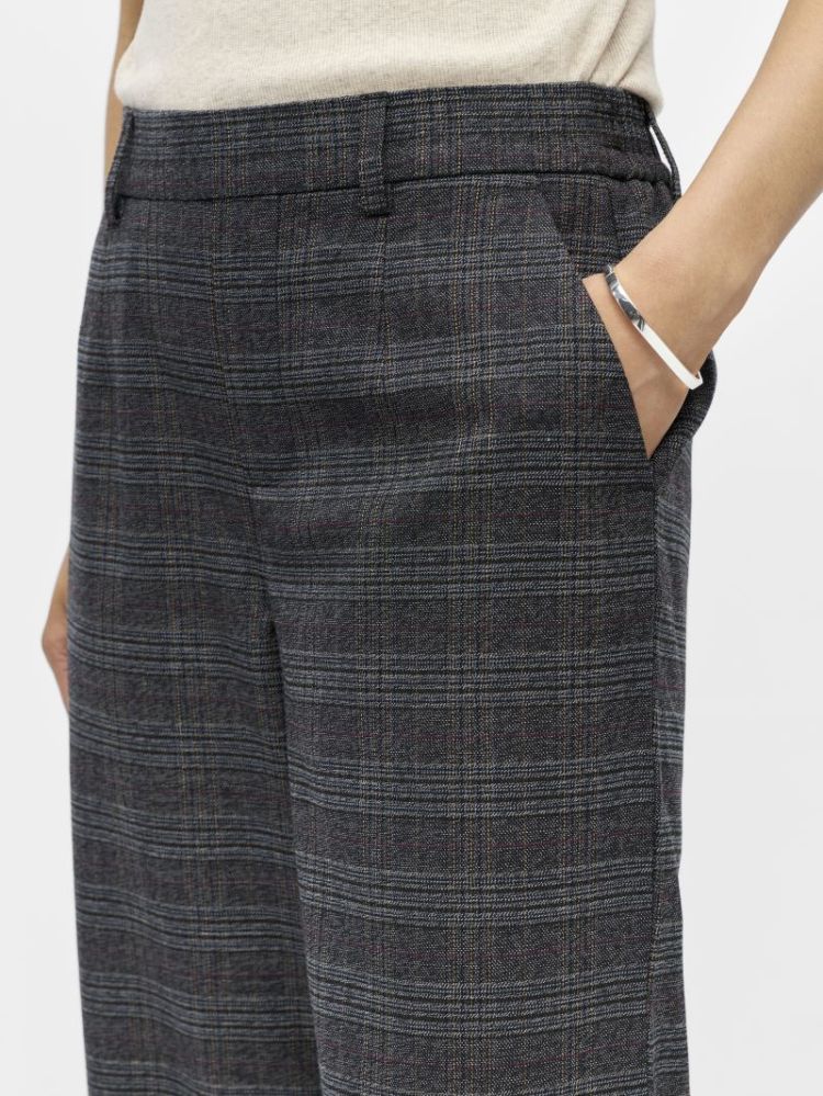 OBJLISA WIDE PANT AOP NOOS 179088048 Dark