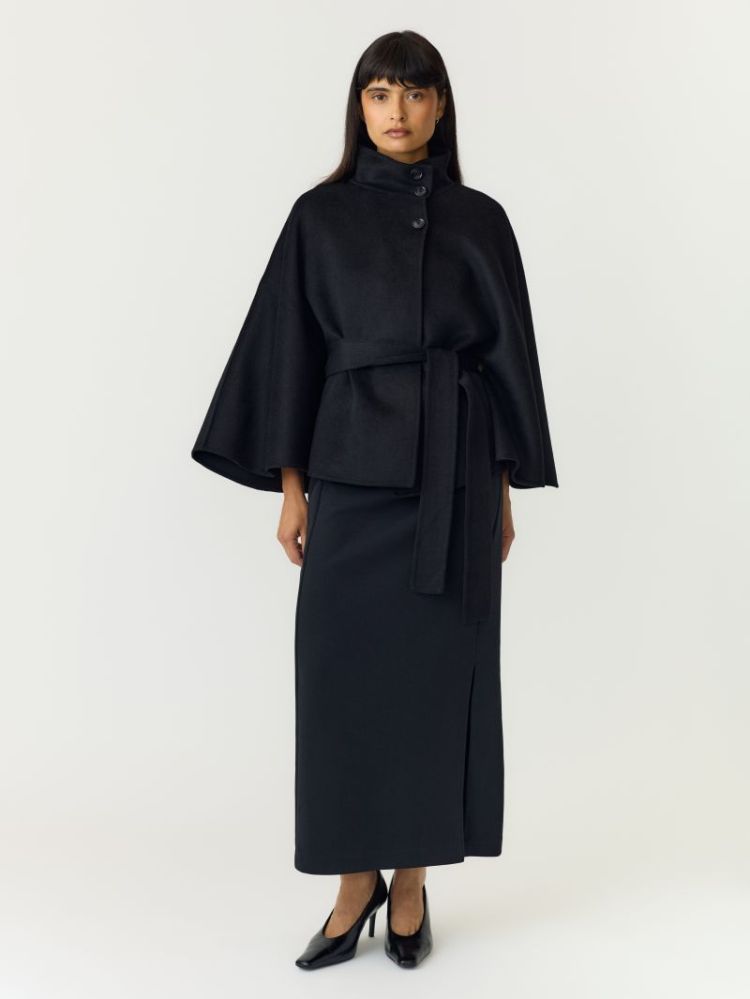YASALMIO HANDMADE WOOL BLEND J 190939 Black