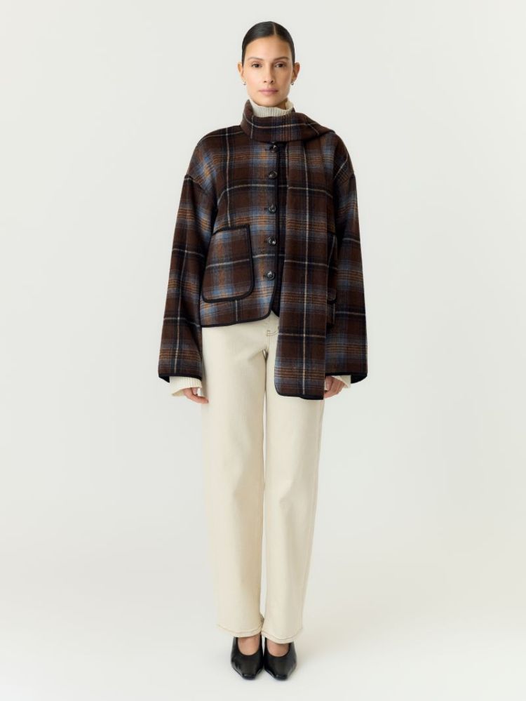 YASCALINO LS SCARF JACKET 308550001 Caraf