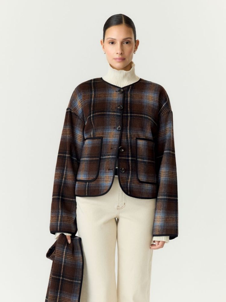 YASCALINO LS SCARF JACKET 308550001 Caraf