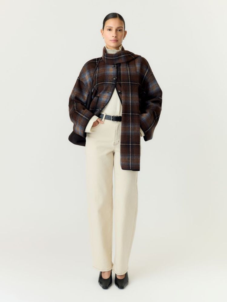 YASCALINO LS SCARF JACKET 308550001 Caraf