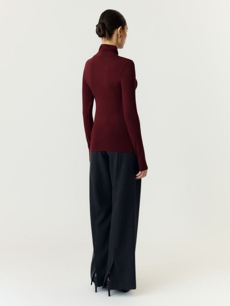 YASWOOLAN LS HIGH NECK TOP 226096 Fig