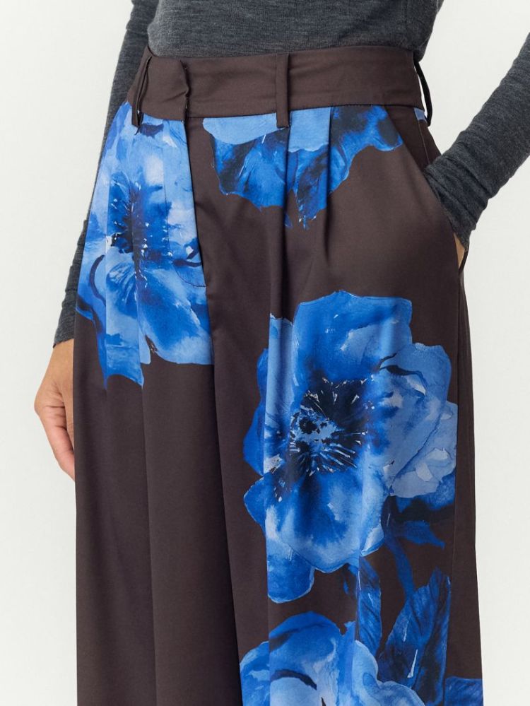 YASARLENE HW PANT S. - SHOW 298838001 Choco