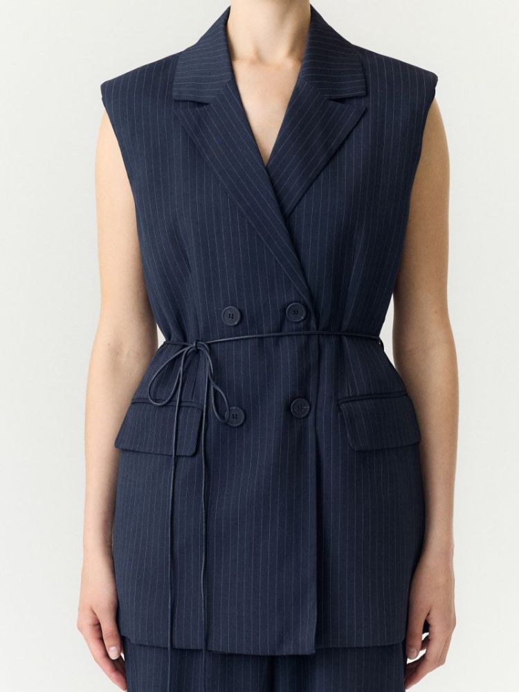 YASSHIMMA WAISTCOAT S. 190953004 Navy